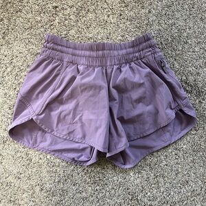 Lululemon Athletica Lavender Athletic Shorts